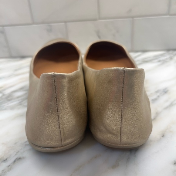 American Rag Ellie Gold Metallic Ballet Flats, Created for Macy's Women's Shoes - Picture 8 of 11